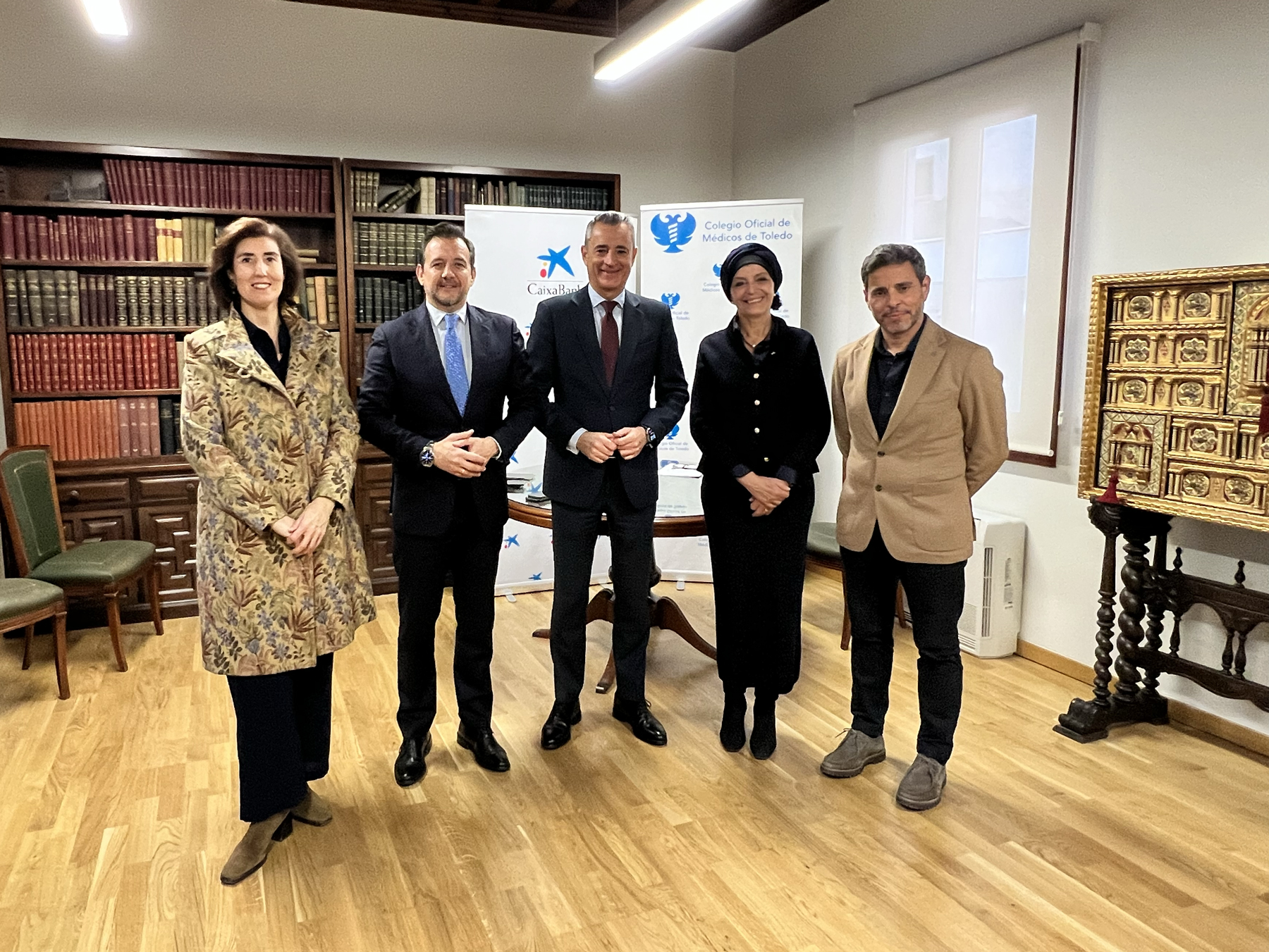 Juan Luis Vidal y Natividad Laín rubricaron el acuerdo