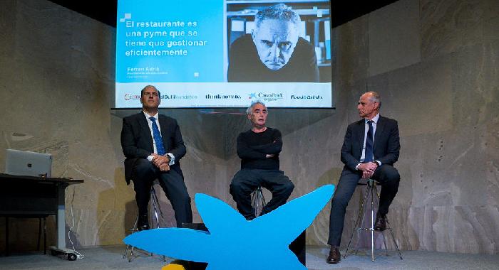 CaixaBank y la Cámara celebran en Tenerife un curso de gestión para restauradores de la mano de Ferran Adrià y elBullifoundation