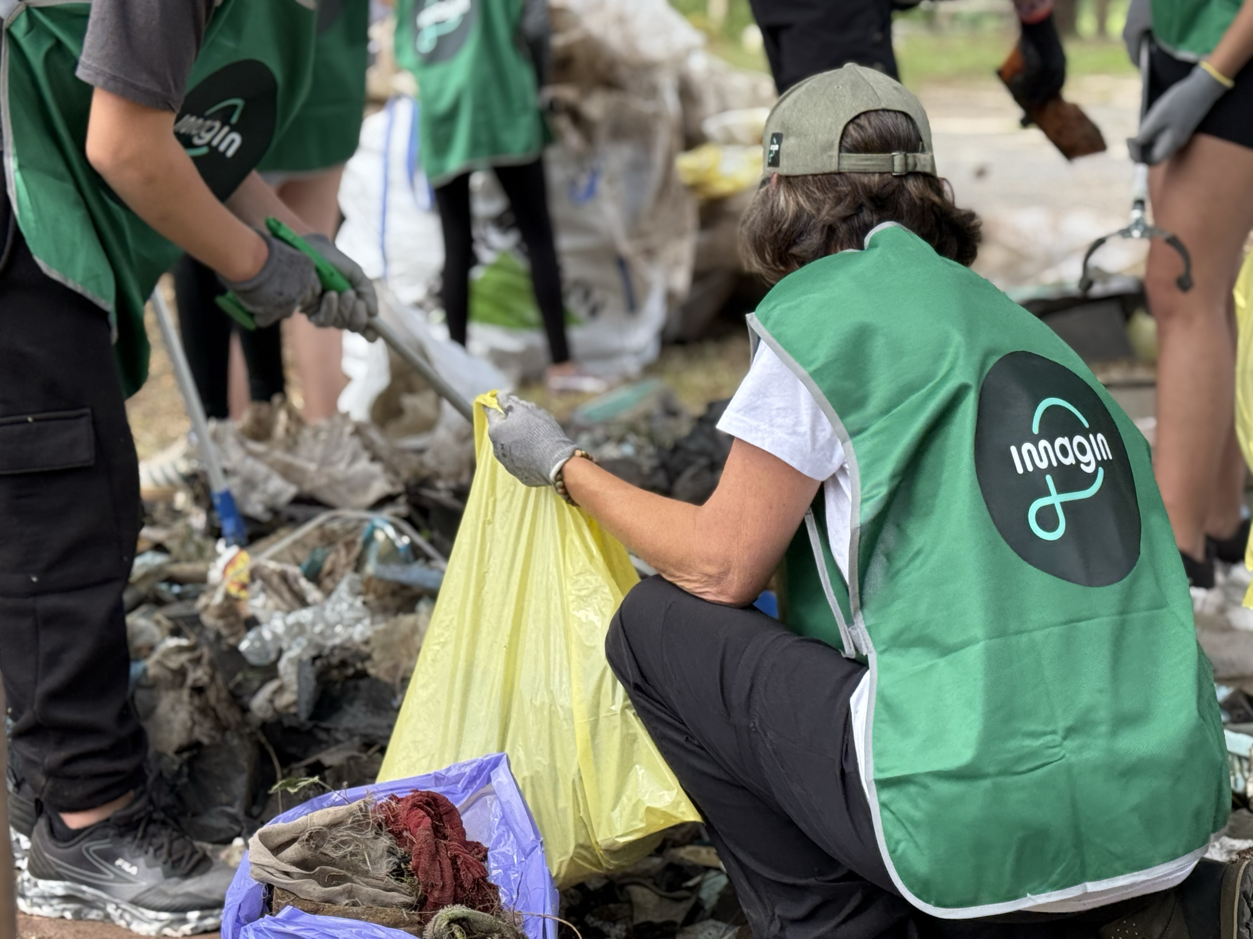 Primera recogida de residuos en Galicia