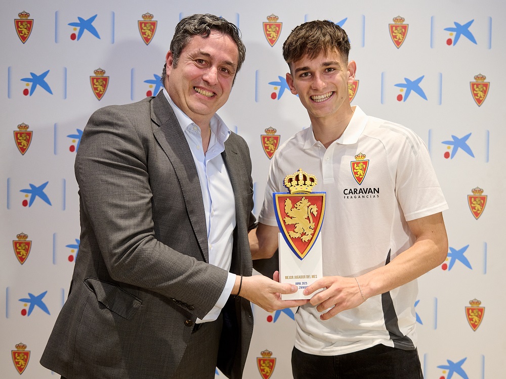 Pau Sants y Eloy Ascaso, director comercial de red de Aragón y La Rioja