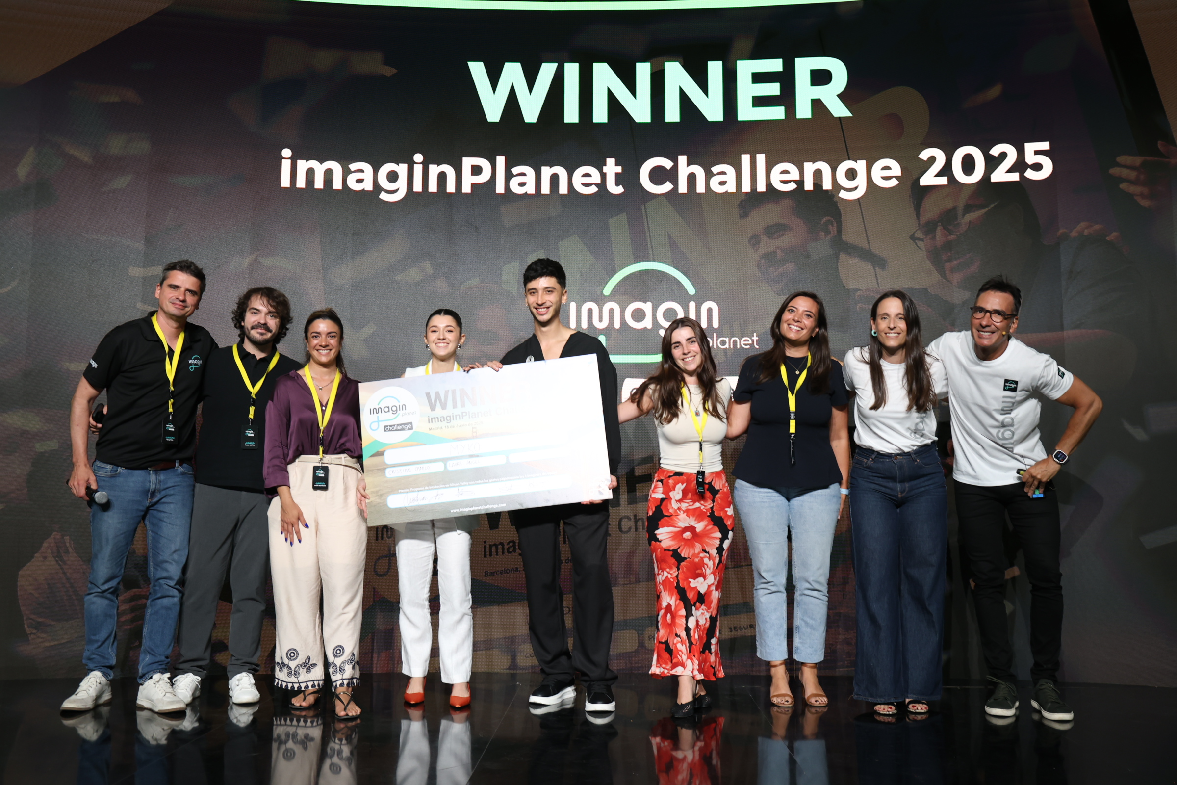 Myko, equip guanyador de la cinquena edició de l’imaginPlanet Challenge
