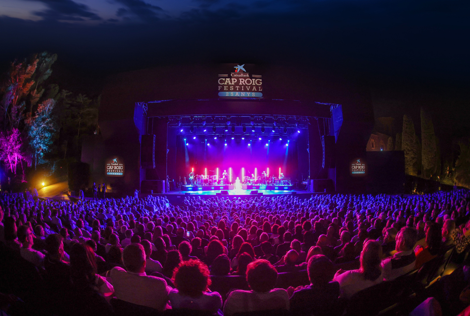 Concert de la 25a. edició del Cap Roig Festival