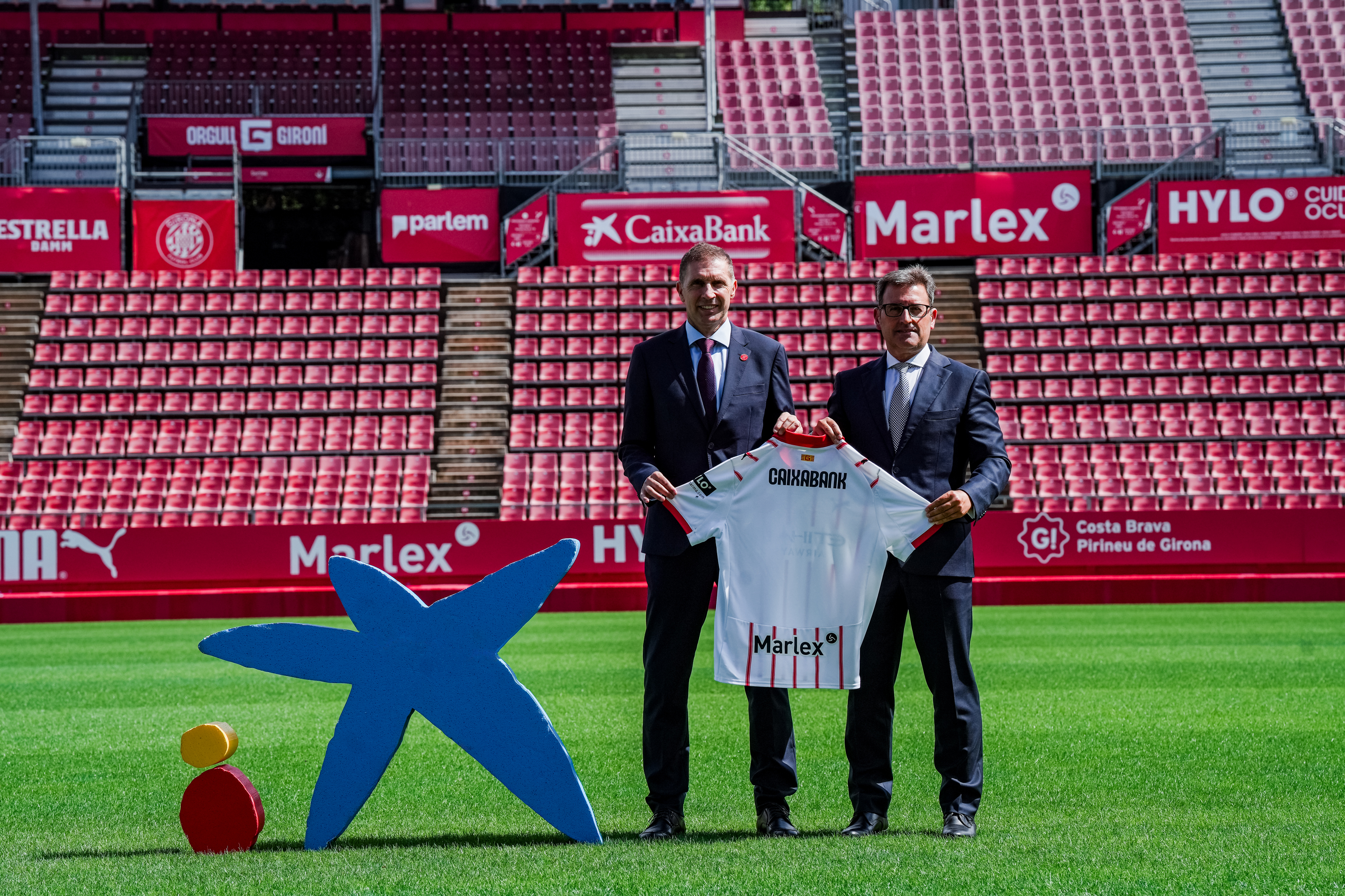 Acuerdo patrocinio CaixaBank y Girona FC