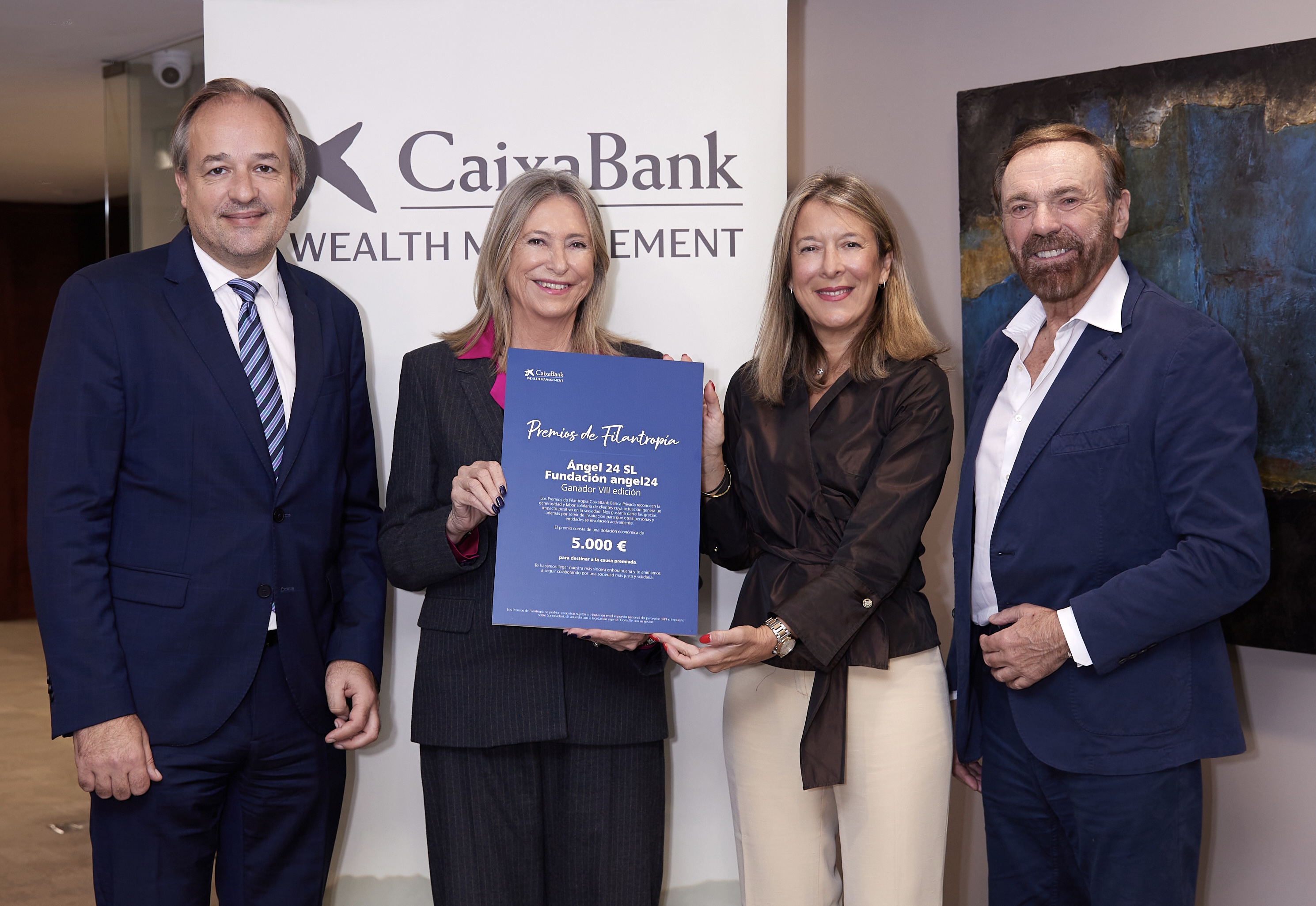 Antoni Serra, Maria Rosa Amengual, María Cruz Rivera y Bartomeu Riera