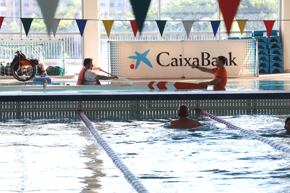 Jóvenes con discapacidad descubren su talento deportivo en Valencia gracias a CaixaBank y la Fundación Trinidad Alfonso
