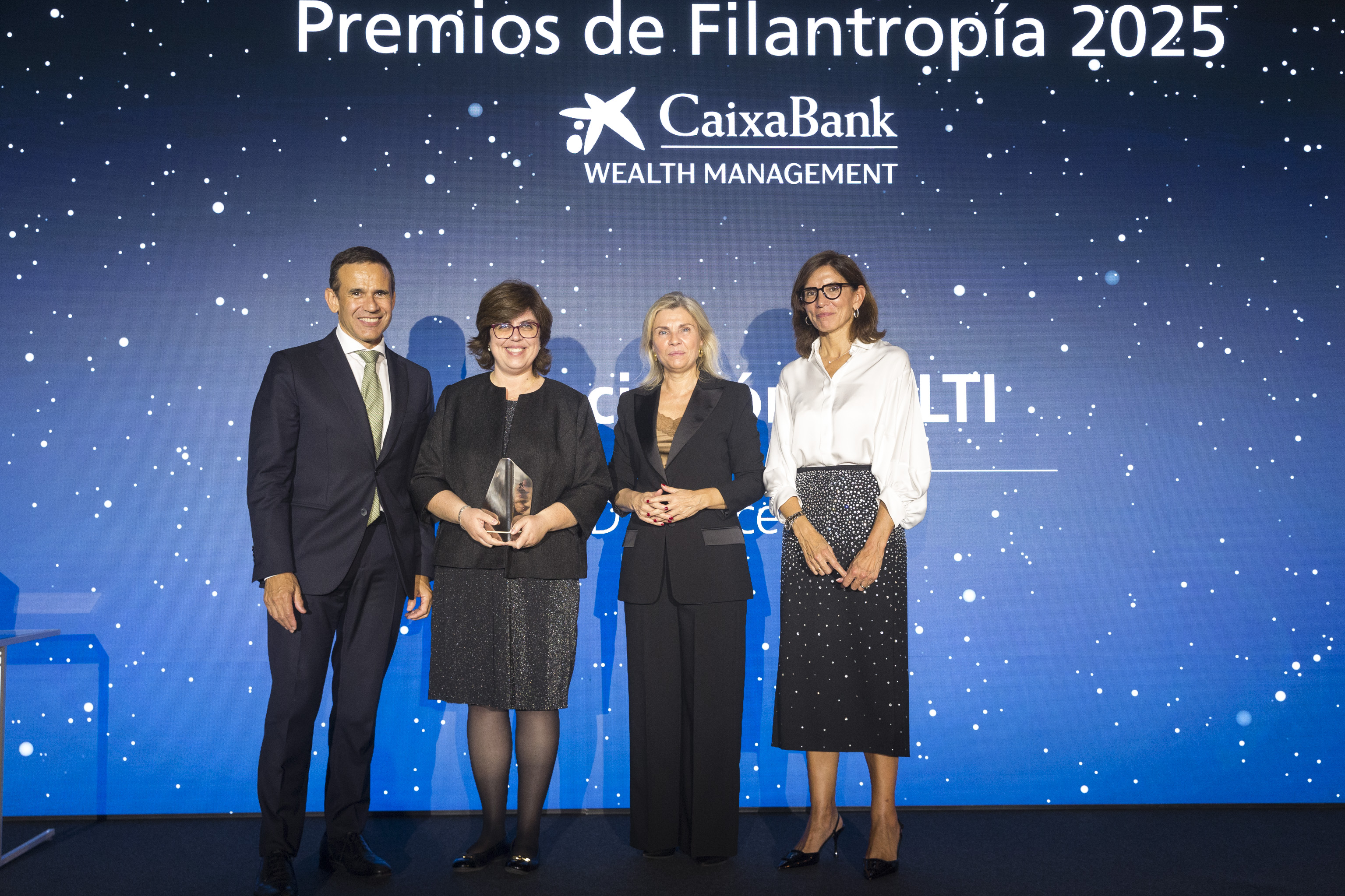 Solti recibe el Premio de Filantropía de CaixaBank Wealth Management