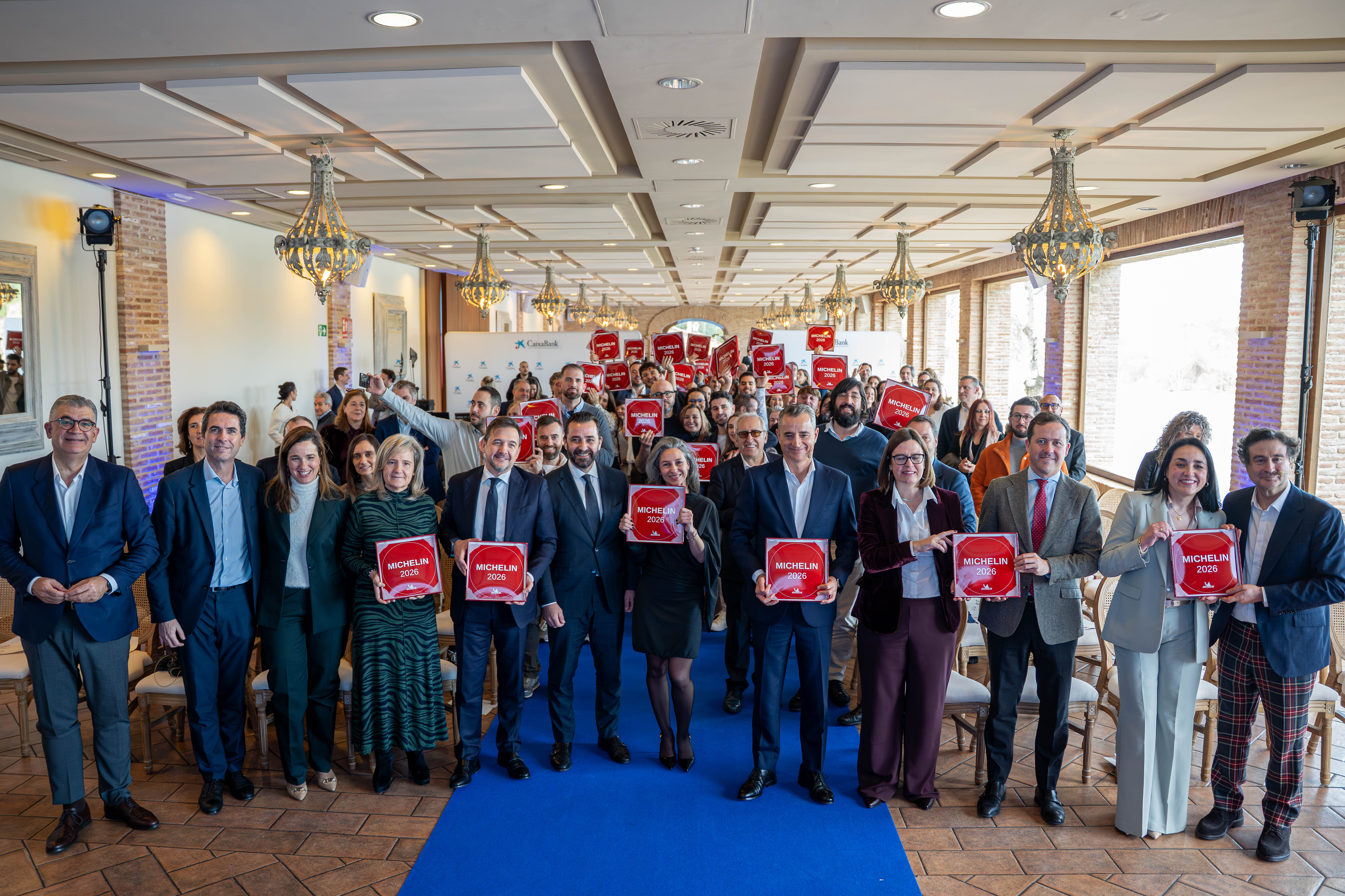 Foto de Familia con las Placas Michelin 2026