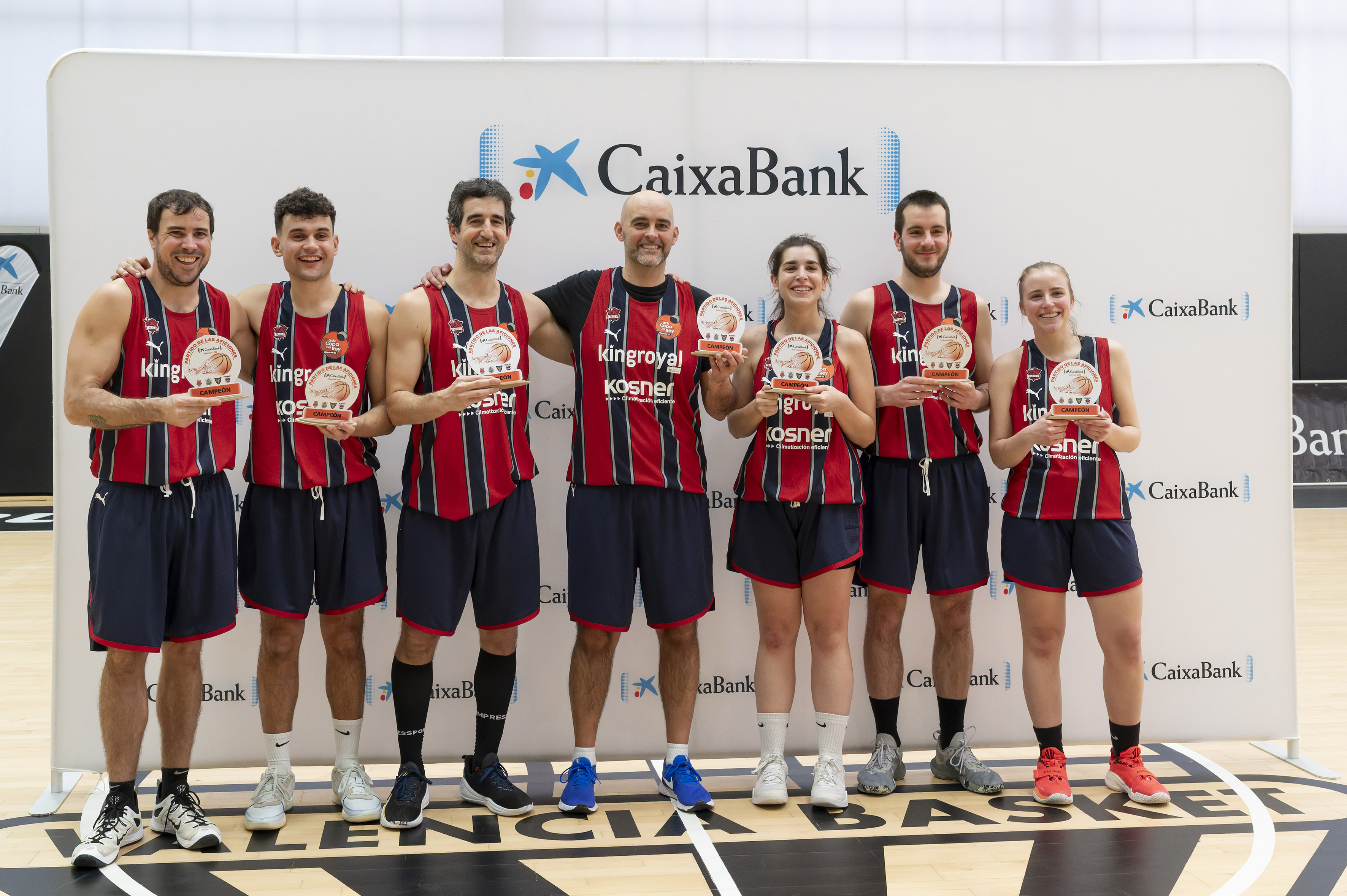 Kosner Baskonia, ganador del primer partido de las aficiones CaixaBank