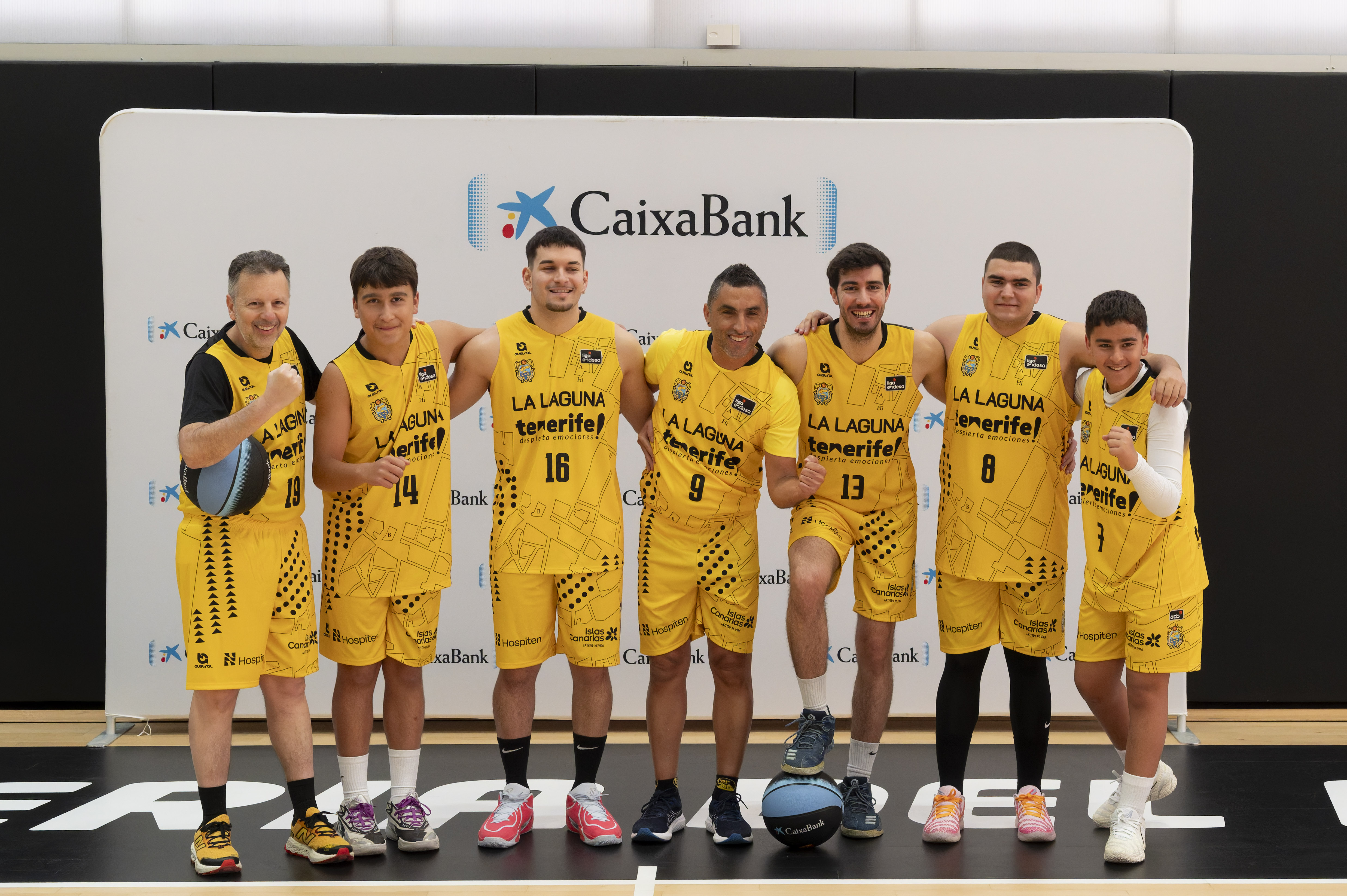 Equipo formado por los aficionados de La Laguna Tenerife.