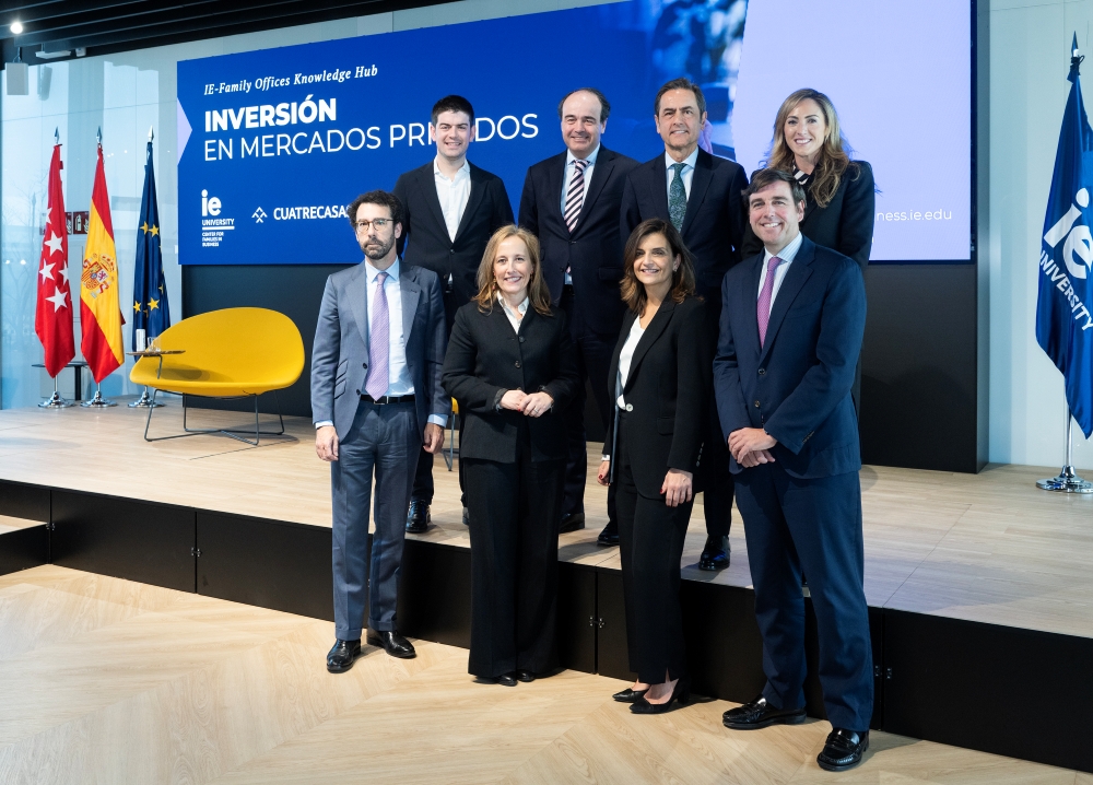 Representantes de Cuatrecasas, OpenWealth, IE Center for Families in Business, Franklin Templeton, Altyona y Vía Ágora presentes en el encuentro