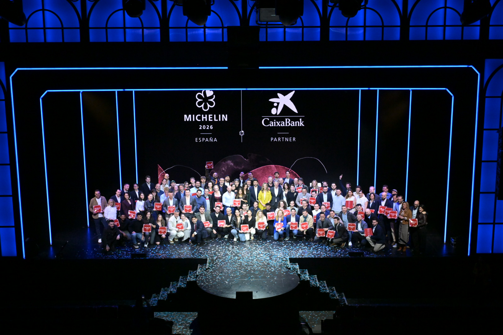 Entrega placas restaurantes recomendados Michelin 2026 Comunidad de Madrid.