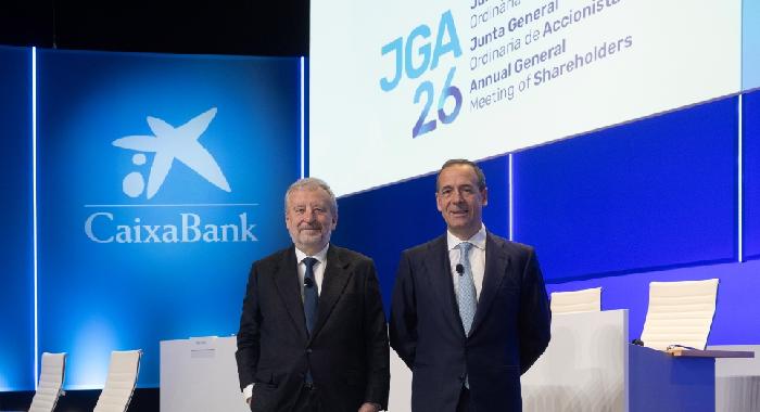 La Junta de Accionistas de CaixaBank aprueba un dividendo complementario de 2.320 millones de euros e incrementa hasta 3.500 millones el dividendo total anual