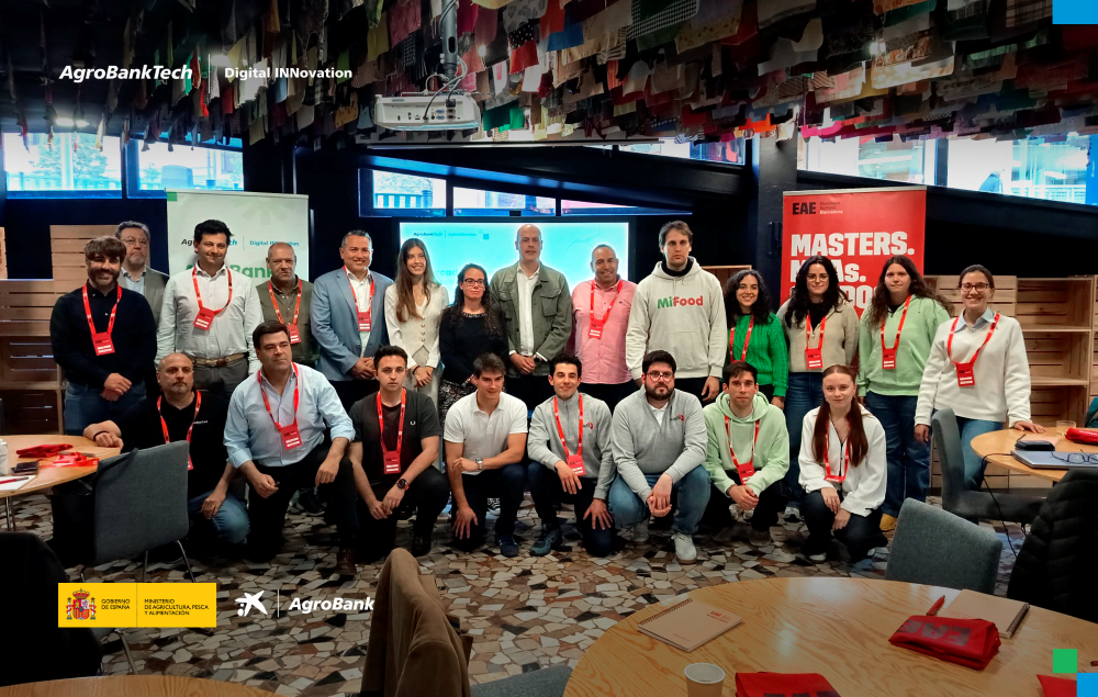 AgroBank Tech Digital Innovation acelera 15 startups para promover la digitalización y sostenibilidad del sector agroalimentario junto al MAPA.