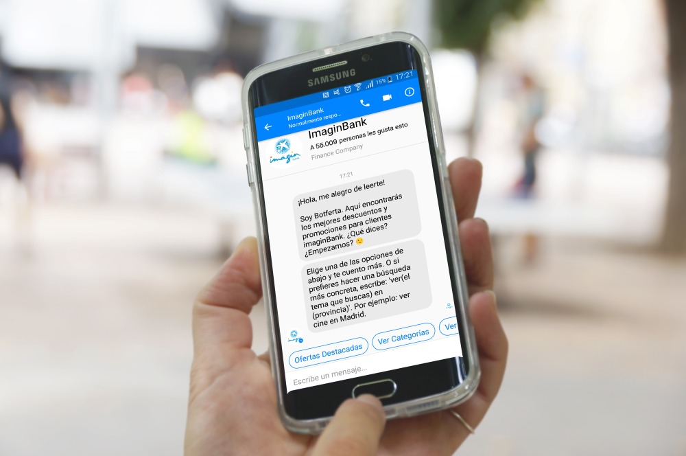 imaginBank llança el primer chatbot del sector financer a Espanya