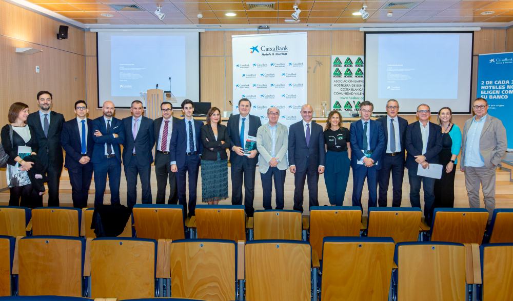 Acte “Reptes de l'empresariat turístic de la Comunitat Valenciana” a Benidorm.