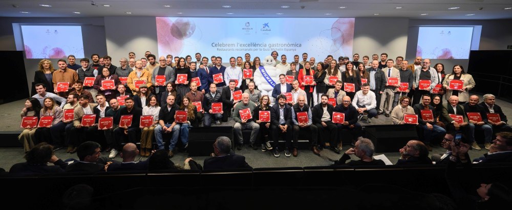 Lliurament plaques restaurants recomanats Michelin 2026-DT Barcelona