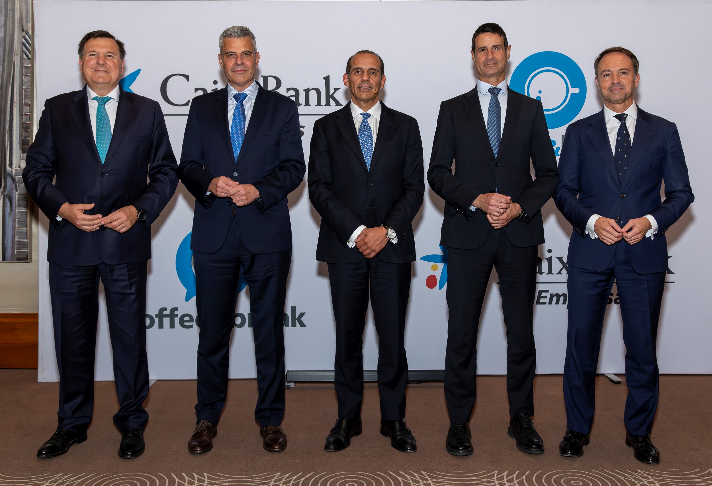Felipe Pulido, Marc Benhamou, Juan Verde, Daniel Caballero y Javier Bonell.