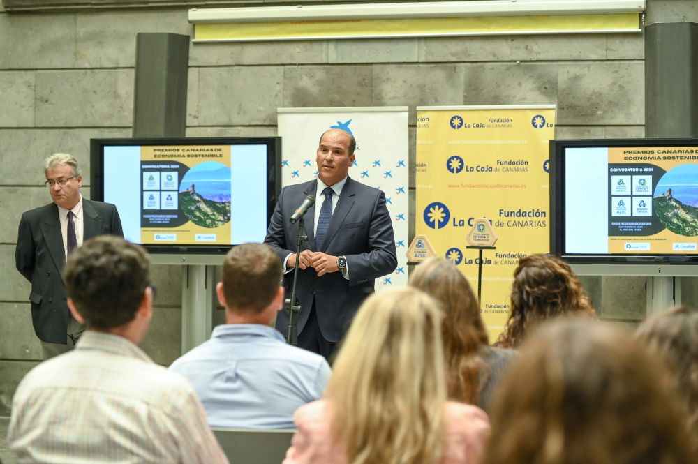 Acto de entrega de los ‘Premios Canarias de Economía Sostenible’ celebrado en la pasada edición.