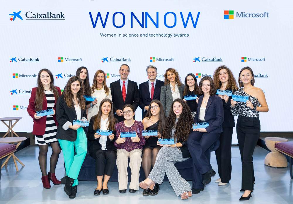 Ganadoras de la quinta edición de los Premios WONNOW.