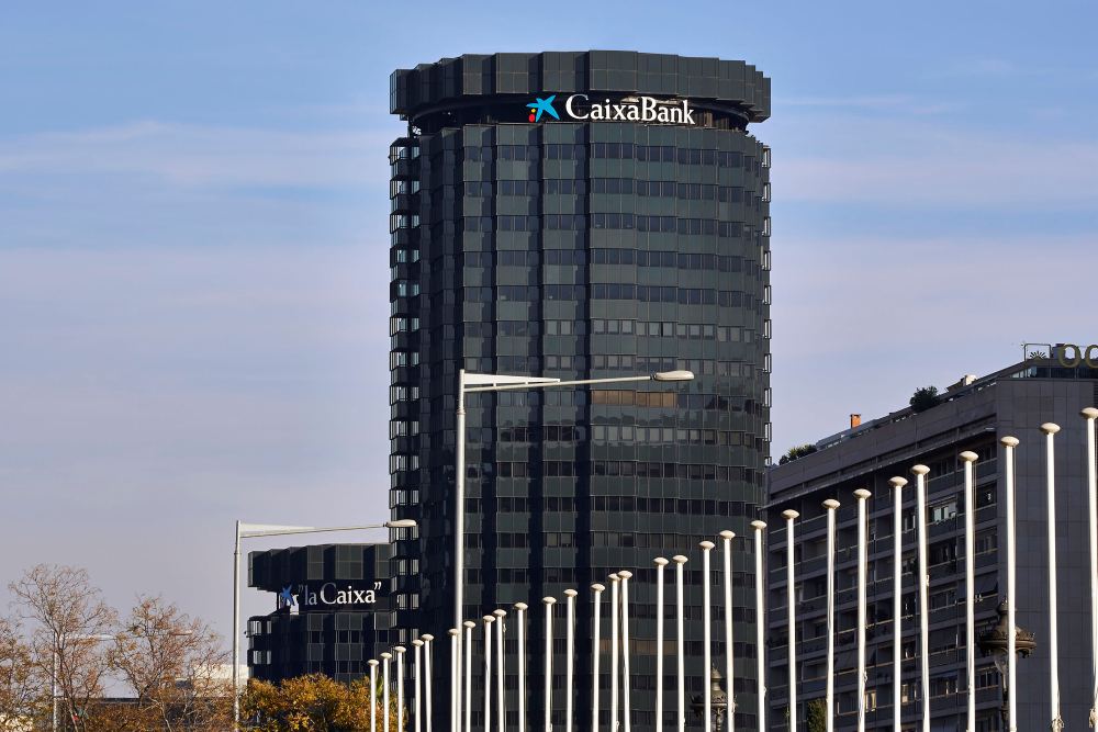 Centre corporatiu de CaixaBank a Barcelona.