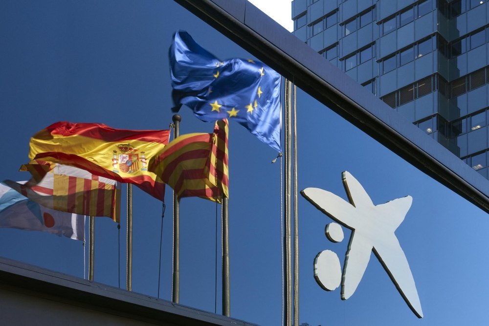 CaixaBank's corporate headquarters in Barcelona
