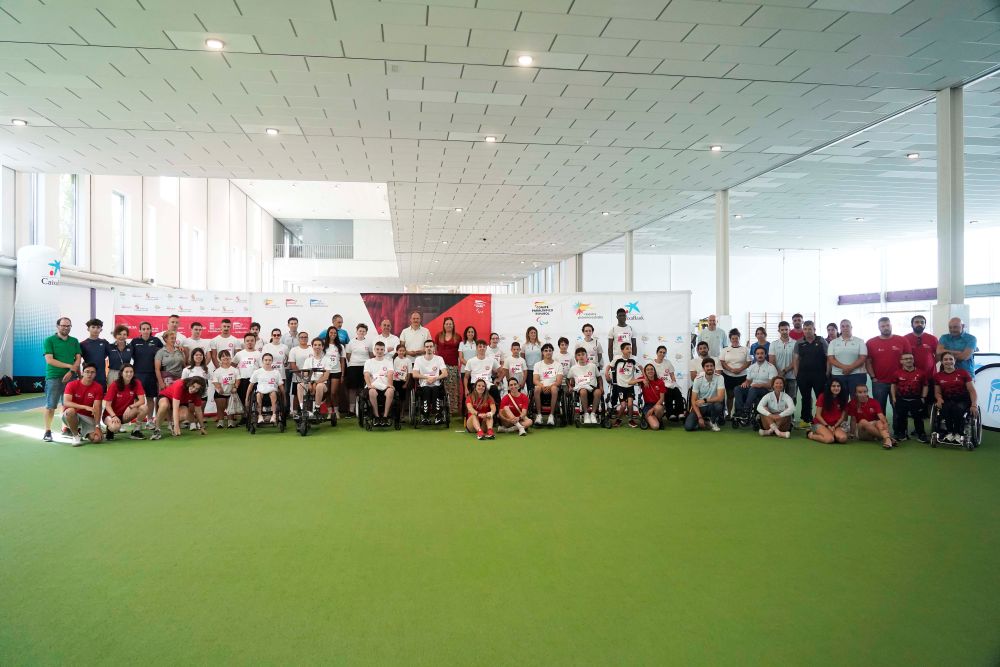 18 chicos y 12 chicas con discapacidad física, visual o parálisis cerebral participaron en el primer draft paralímpico de la temporada