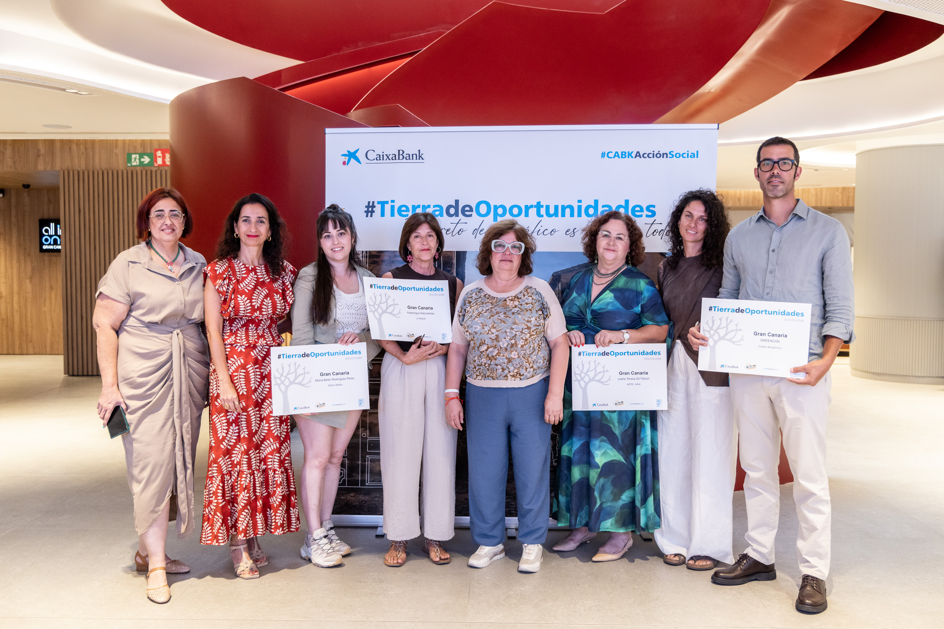 Emprendedores seleccionados en la convocatoria 2026 de 'Tierra de Oportunidades' en Gran Canaria