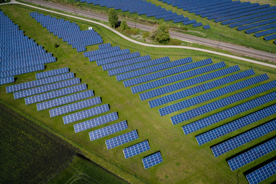 Parque de energ&iacute;a e&oacute;lica.