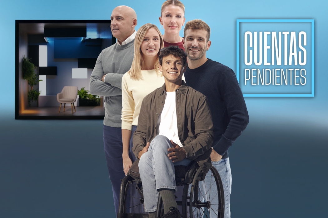 Collage con las imágenes de Maldini, Cisco García, Nuria Casas y Crys Dyaz.