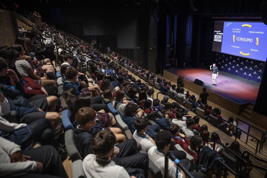 Imagen del público participante en uno de los encuentros del ‘Circuito Relife’.