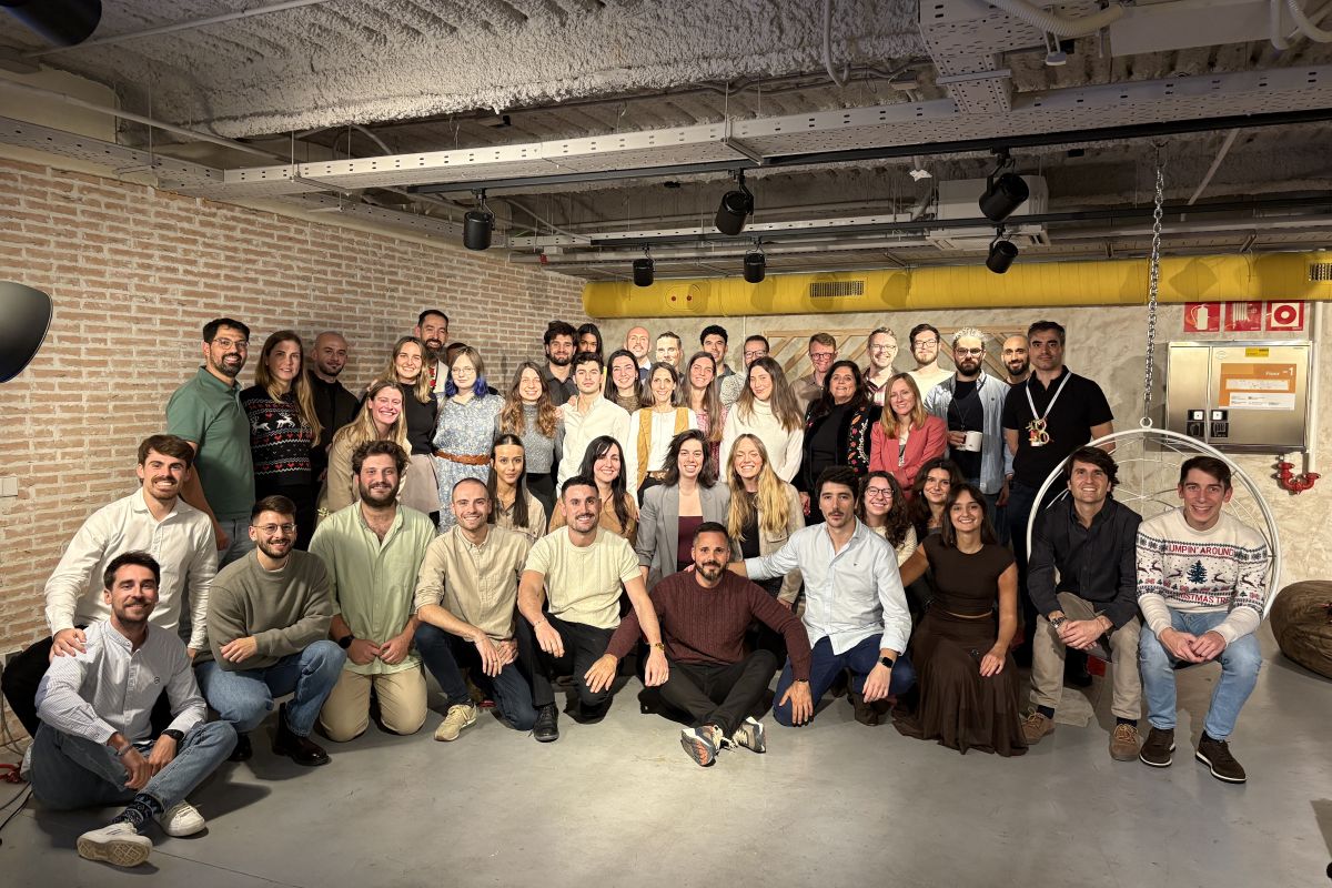 El equipo que trabaja en la startup Idoven.