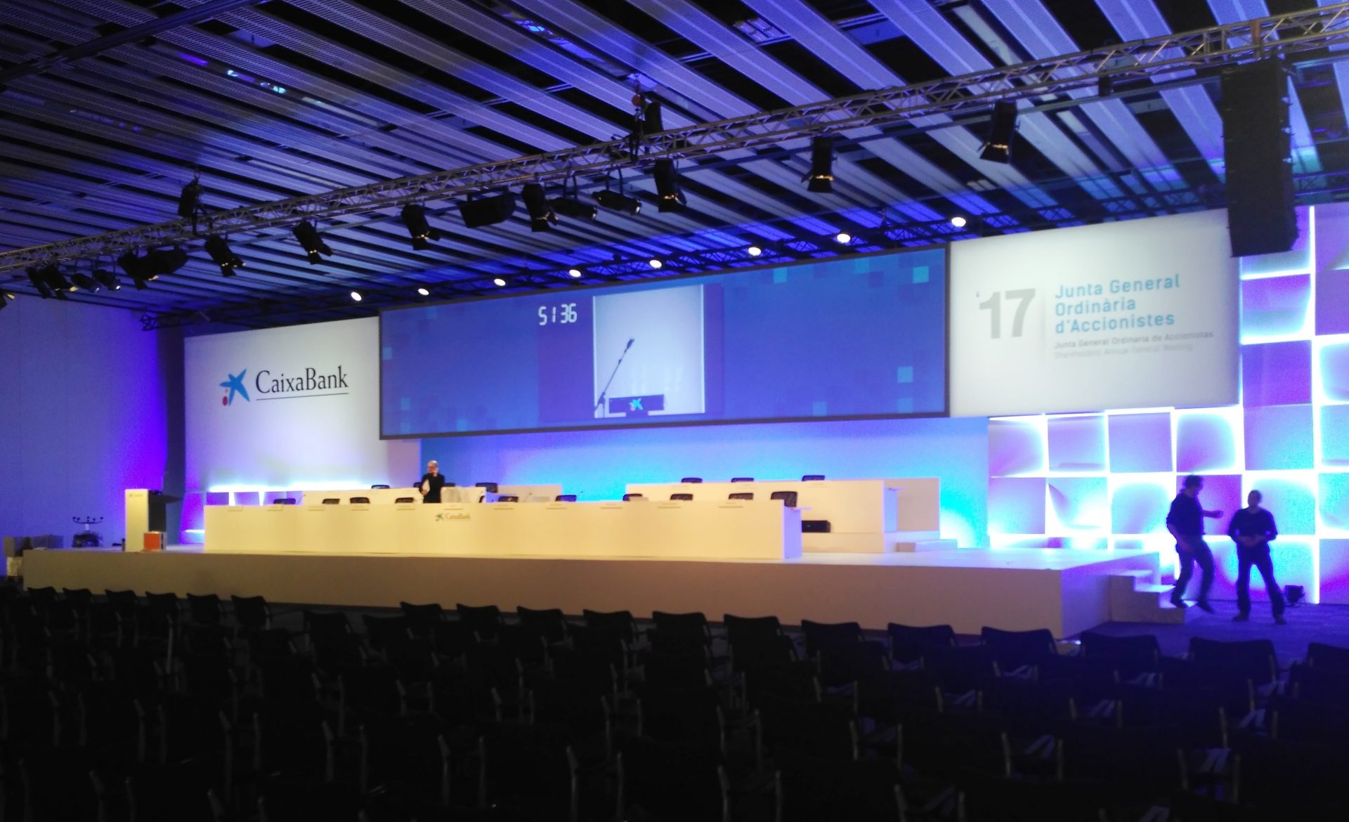 Junta de Accionistas, Accionistas, Jordi Gual, Gonzalo Gortázar