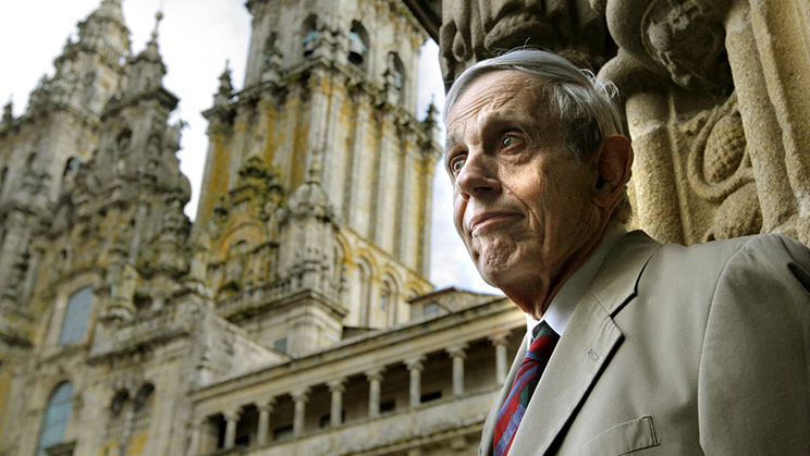 John F. Nash i Reinhard Selten, premis Nobel d’Economia el 1994
