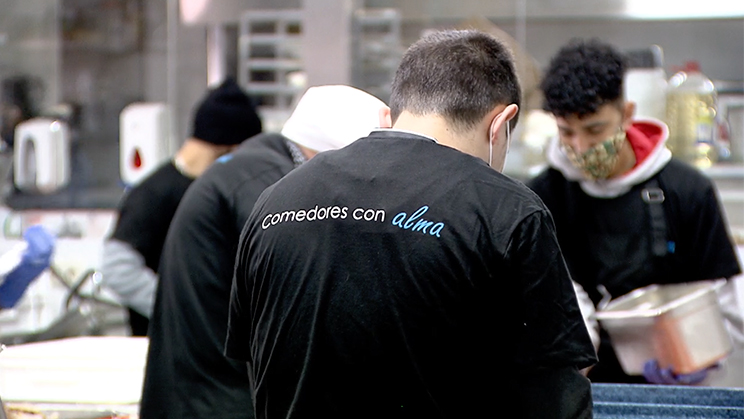 Una Gran Cena de Navidad para abrir la puerta a la esperanza