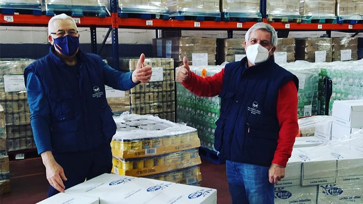 El engranaje solidario de los bancos de alimentos