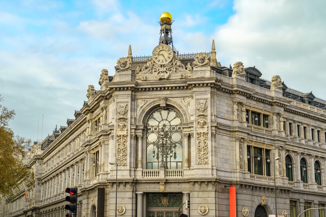 Imagen de la fachada del Banco de España, en Madrid