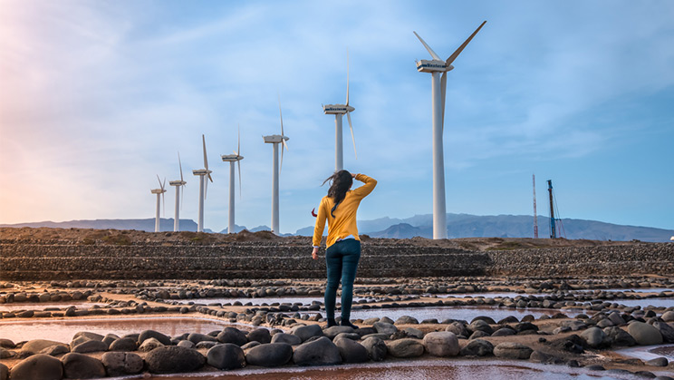 De ruta por la energía eólica de España