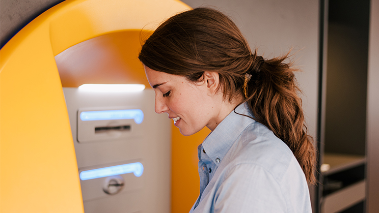 L&iacute;mit de diners que es poden retirar d'un caixer