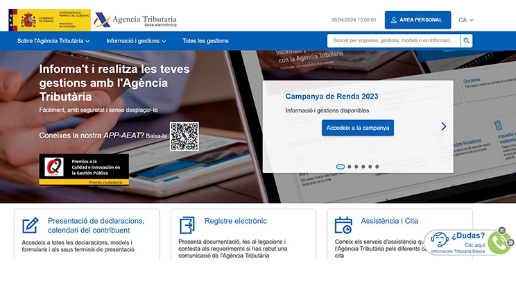 Com presentar l'esborrany de la renda