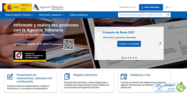 Cómo presentar el borrador de la renta