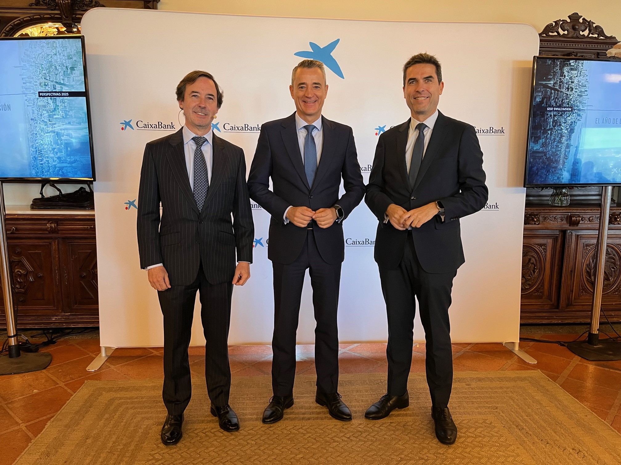 Jaime Garrido, Juan Luis Vidal y Javier Gallego