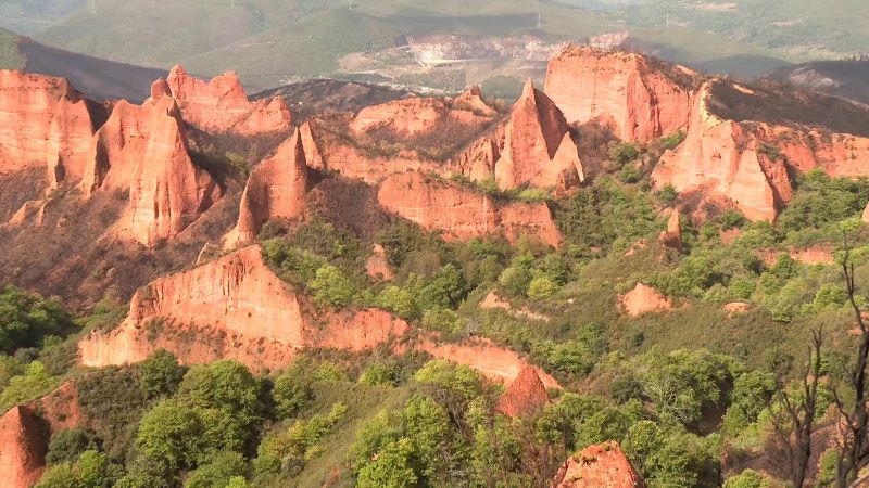 Panorámica de Las Médulas  