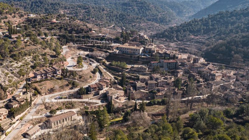 Ciudad medieval de Mura, Barcelona.