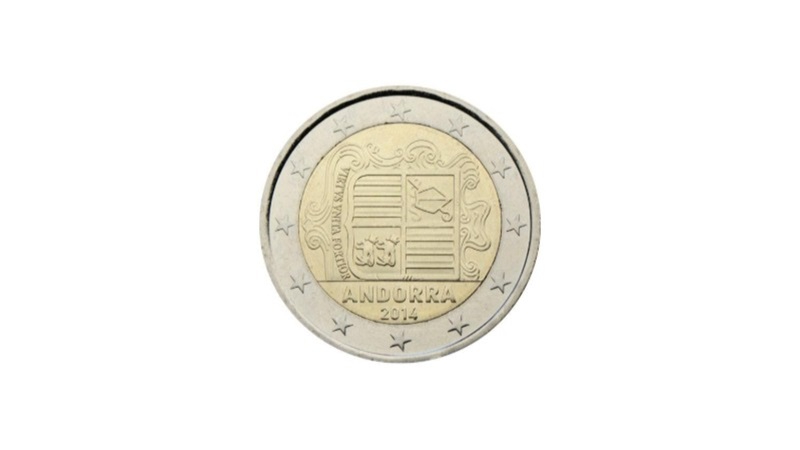 Moneda de 2 euros de Andorra Moneda de 2 euros de Andorra de 2014